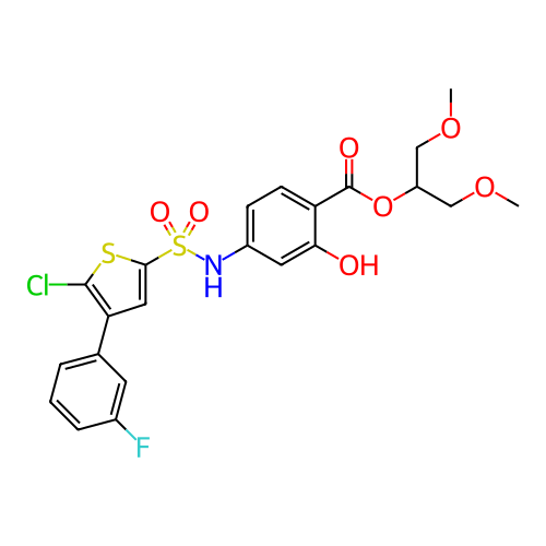 Chemical structure of BindingDB Monomer ID 267078
