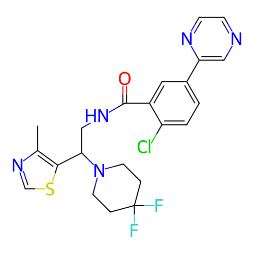 Chemical structure of BindingDB Monomer ID 267102