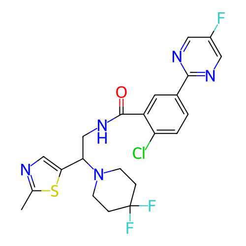 Chemical structure of BindingDB Monomer ID 267215