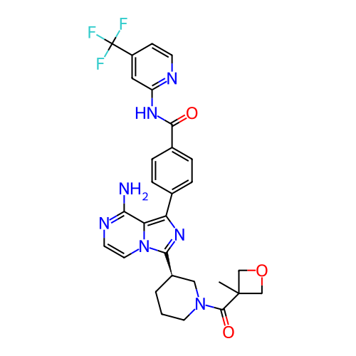 Chemical structure of BindingDB Monomer ID 267703
