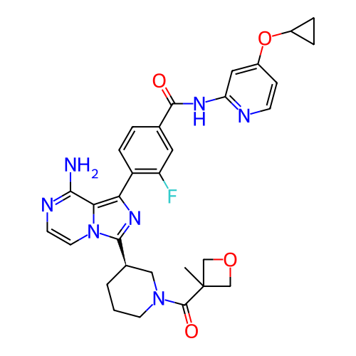 Chemical structure of BindingDB Monomer ID 267870