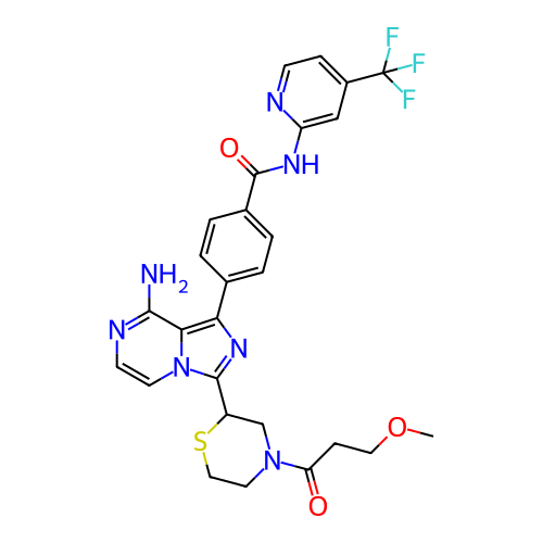 Chemical structure of BindingDB Monomer ID 267956