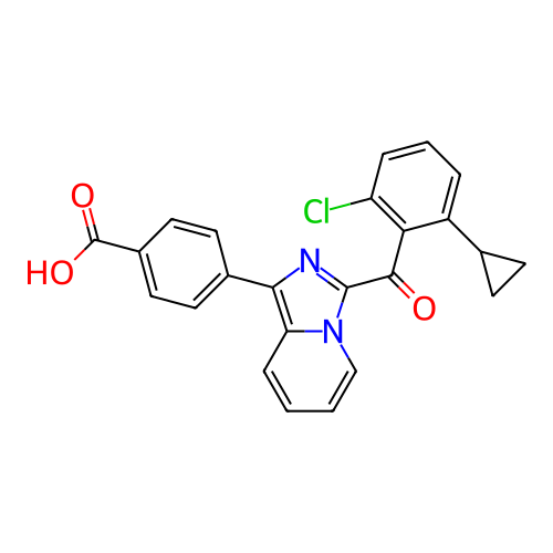 Chemical structure of BindingDB Monomer ID 268435
