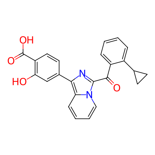 Chemical structure of BindingDB Monomer ID 268439