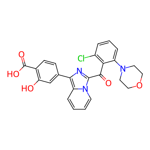 Chemical structure of BindingDB Monomer ID 268454