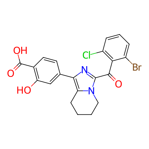 Chemical structure of BindingDB Monomer ID 268475