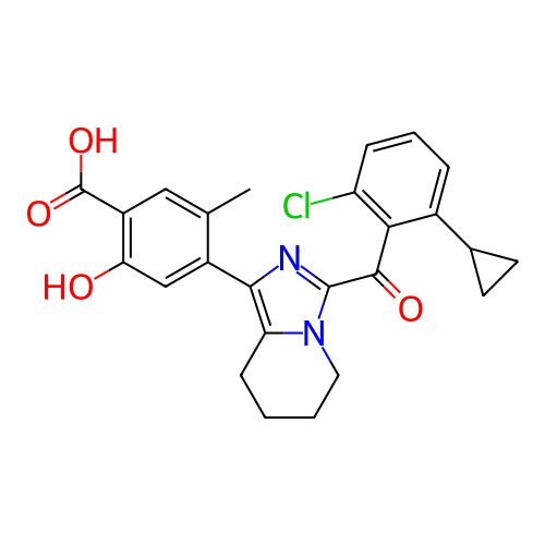 Chemical structure of BindingDB Monomer ID 268491