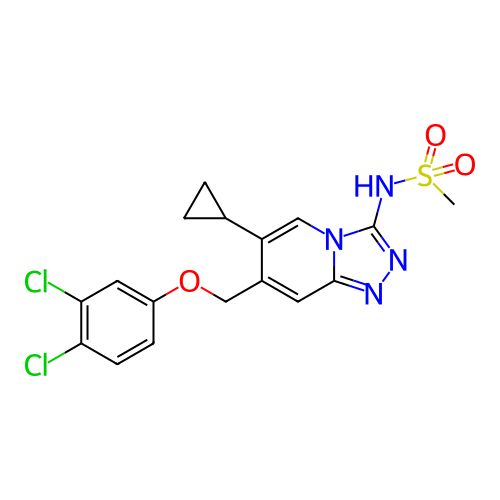 Chemical structure of BindingDB Monomer ID 268516