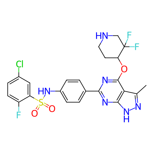Chemical structure of BindingDB Monomer ID 268850