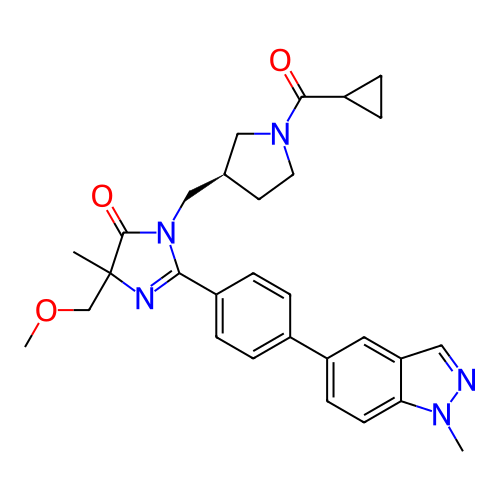 Chemical structure of BindingDB Monomer ID 269265