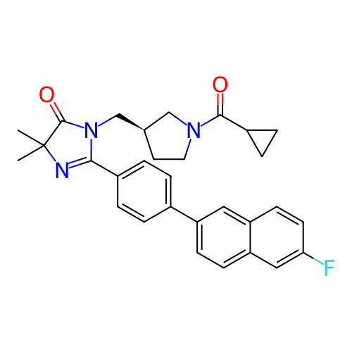 Chemical structure of BindingDB Monomer ID 269285