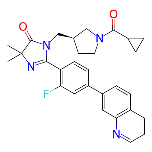Chemical structure of BindingDB Monomer ID 269304