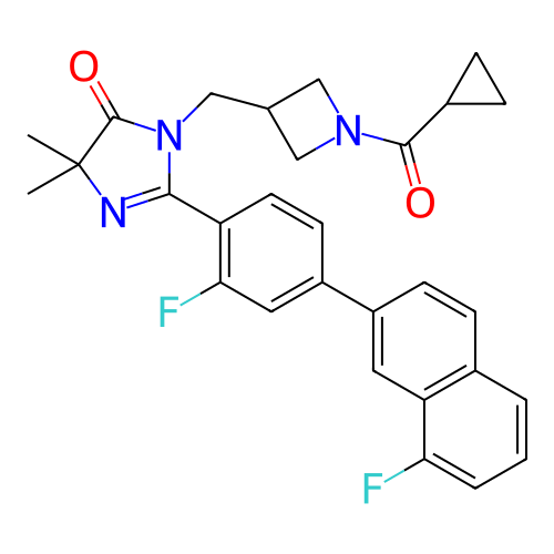 Chemical structure of BindingDB Monomer ID 269310