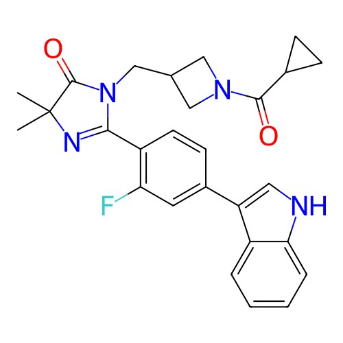 Chemical structure of BindingDB Monomer ID 269317