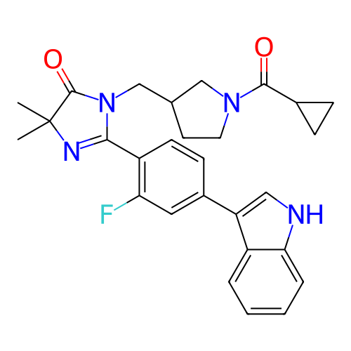 Chemical structure of BindingDB Monomer ID 269318