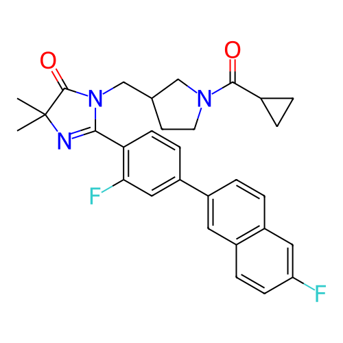 Chemical structure of BindingDB Monomer ID 269321