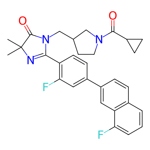 Chemical structure of BindingDB Monomer ID 269322