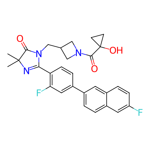 Chemical structure of BindingDB Monomer ID 269334