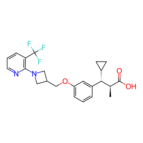 Chemical structure of BindingDB Monomer ID 270300