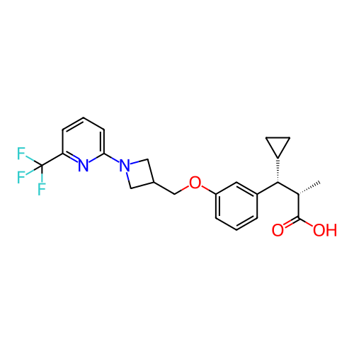 Chemical structure of BindingDB Monomer ID 270309