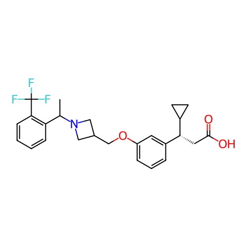 Chemical structure of BindingDB Monomer ID 270334