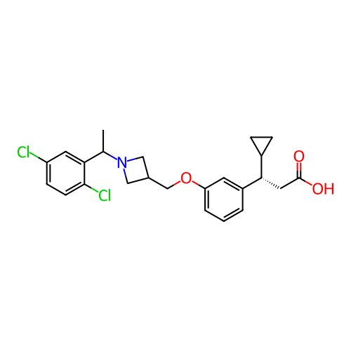Chemical structure of BindingDB Monomer ID 270335