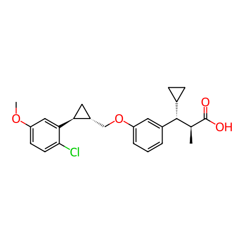 Chemical structure of BindingDB Monomer ID 270437