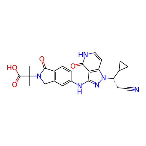 Chemical structure of BindingDB Monomer ID 270721