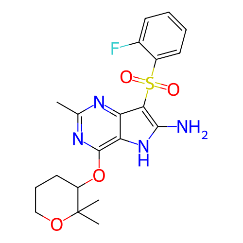 Chemical structure of BindingDB Monomer ID 271175