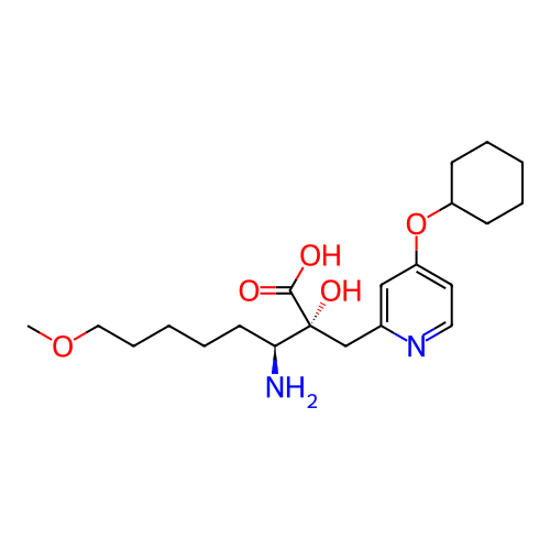 Chemical structure of BindingDB Monomer ID 271260