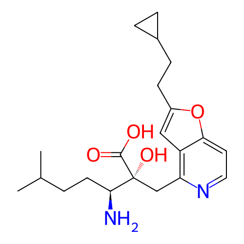 Chemical structure of BindingDB Monomer ID 271316