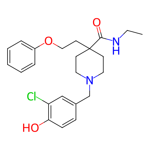 Chemical structure of BindingDB Monomer ID 271340