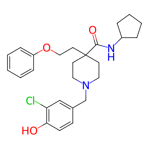 Chemical structure of BindingDB Monomer ID 271342