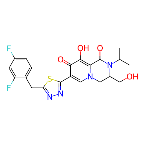 Chemical structure of BindingDB Monomer ID 272196