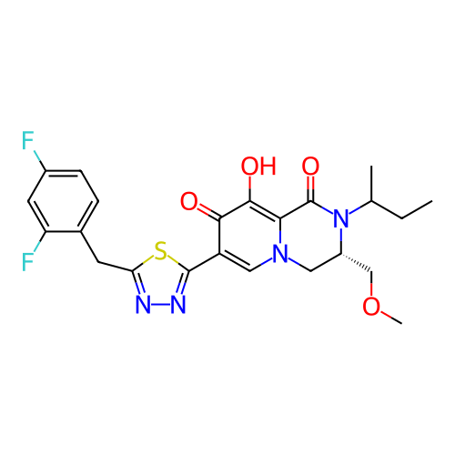 Chemical structure of BindingDB Monomer ID 272303
