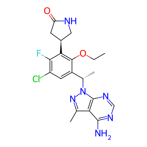 Chemical structure of BindingDB Monomer ID 272573