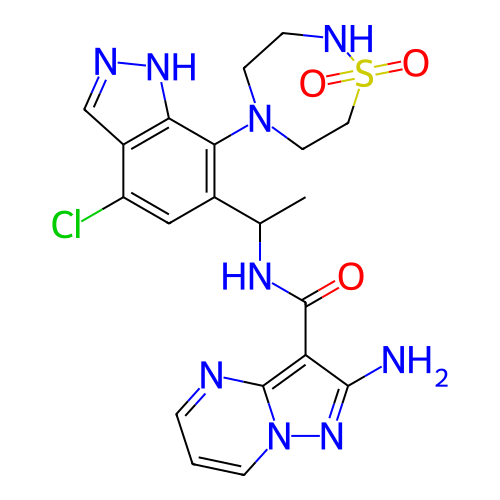 Chemical structure of BindingDB Monomer ID 272708