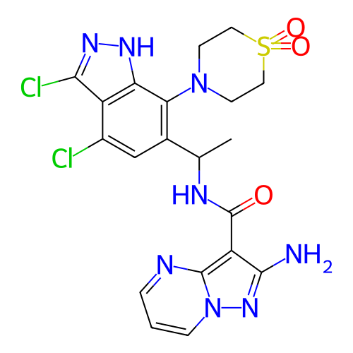 Chemical structure of BindingDB Monomer ID 272712