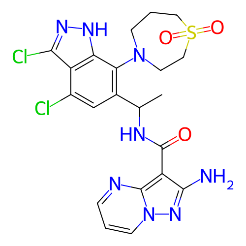 Chemical structure of BindingDB Monomer ID 272713