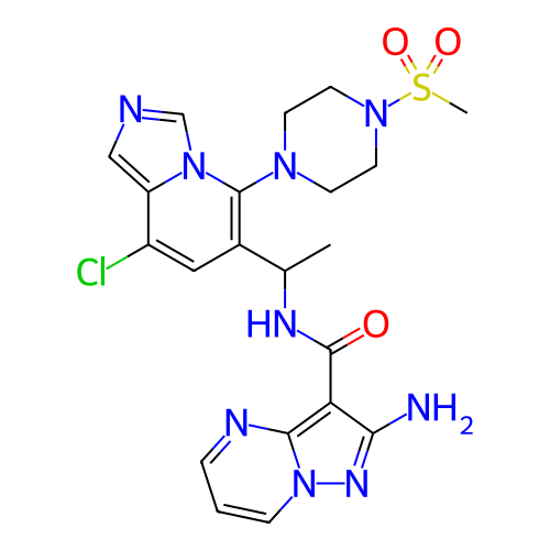 Chemical structure of BindingDB Monomer ID 272740