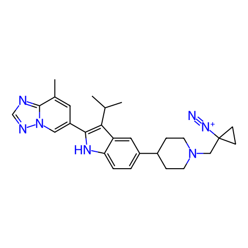 Chemical structure of BindingDB Monomer ID 273389