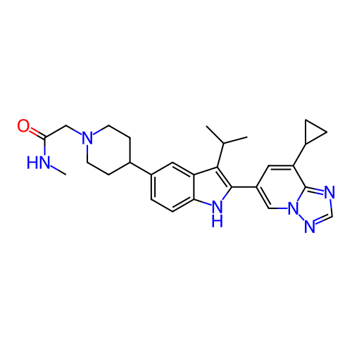 Chemical structure of BindingDB Monomer ID 273536