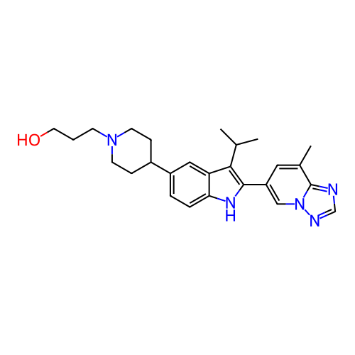 Chemical structure of BindingDB Monomer ID 273606