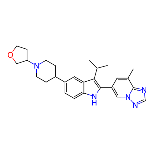 Chemical structure of BindingDB Monomer ID 273608