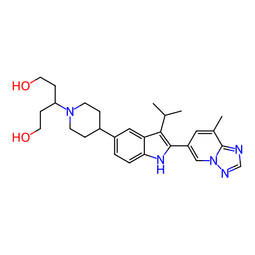 Chemical structure of BindingDB Monomer ID 273647