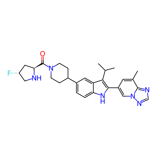 Chemical structure of BindingDB Monomer ID 273841