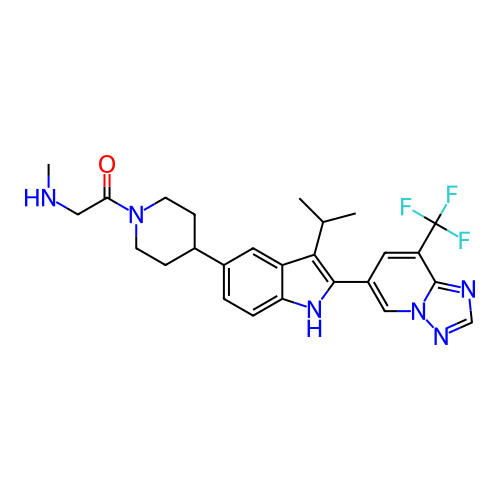 Chemical structure of BindingDB Monomer ID 273855