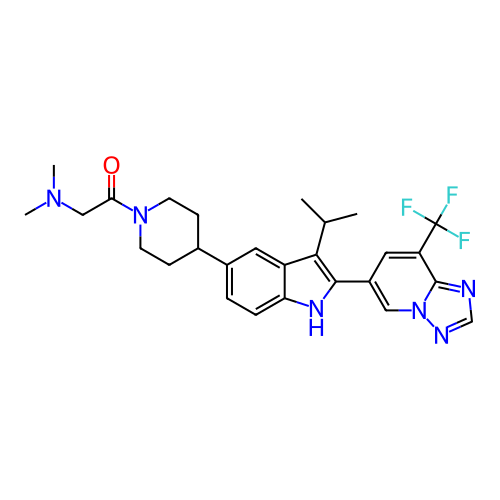 Chemical structure of BindingDB Monomer ID 273856