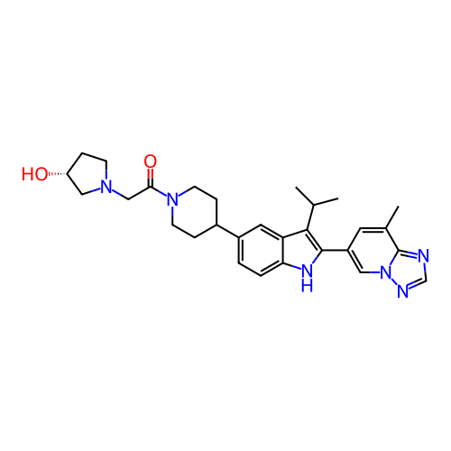 Chemical structure of BindingDB Monomer ID 273990