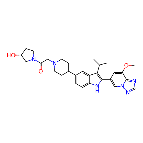 Chemical structure of BindingDB Monomer ID 274077